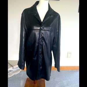Men’s Brooks Brothers leather jacket